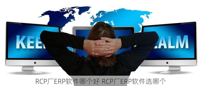 RCP厂ERP软件哪个好 RCP厂ERP软件选哪个